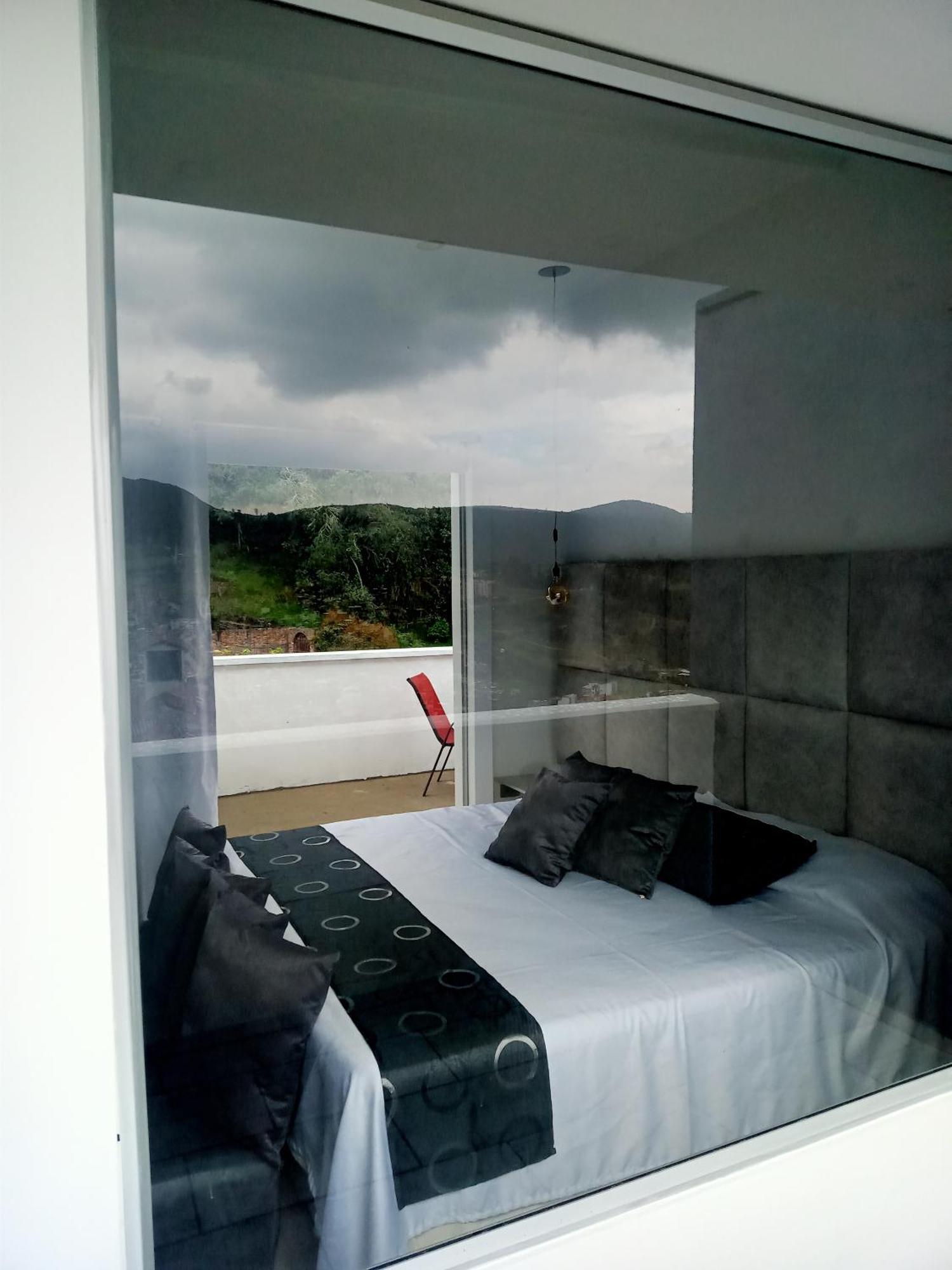 Penthouse Mirador Samsara Bed & Breakfast La Calera Dış mekan fotoğraf